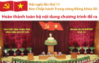 Infographic - Hội nghị lần thứ 11 Ban Chấp hành Trung ương Đảng khóa XII hoàn thành